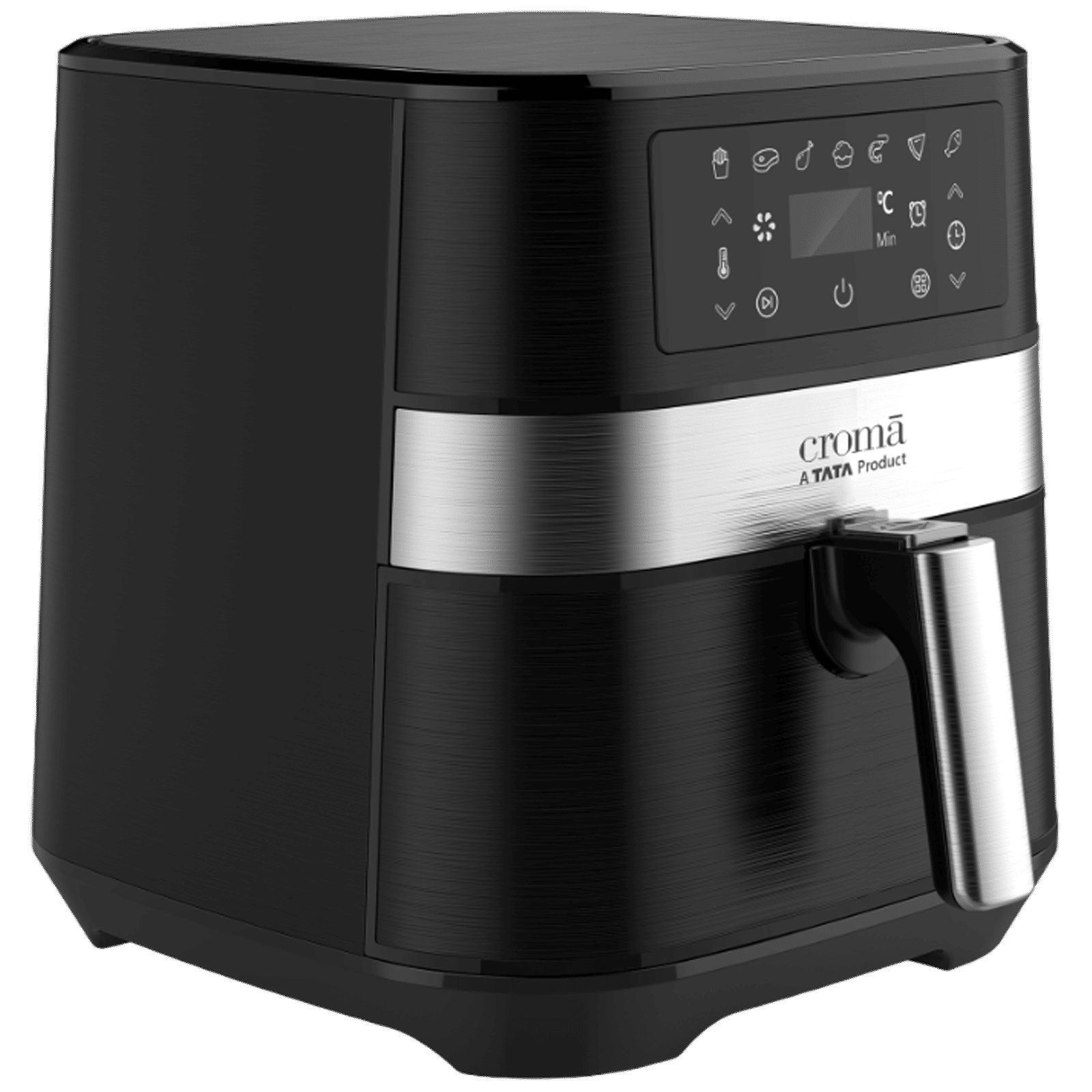 Buy Croma CRSO06LSFA030892 6L 1700 Watt Digital Air Fryer with Rapid
